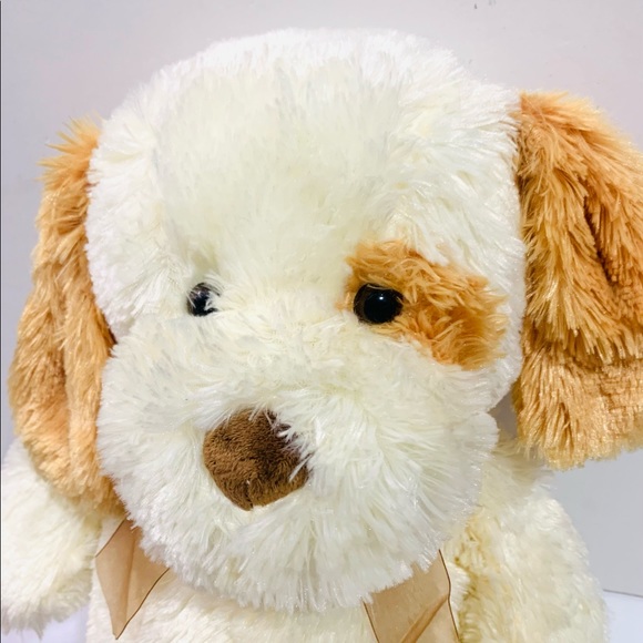 Stuffed Animal Plush Puppy Dog Soft Toy Large 22” - Picture 2 of 9